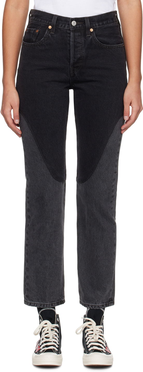 Jeans Levi's 501 Original Chaps Jeans Musta | A7501-0000, 0