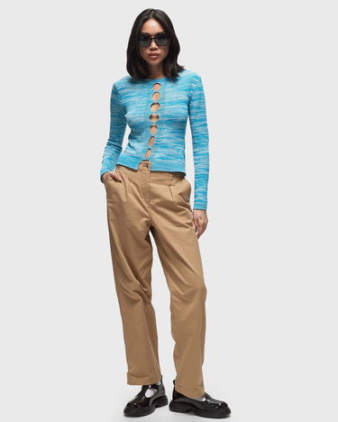 Villapaita Samsoe Samsoe Samsøe & Samsøe Salya Knitted Sweater with Keyhole Back Sininen | F24100075-SWIM-CAP-MEL, 3