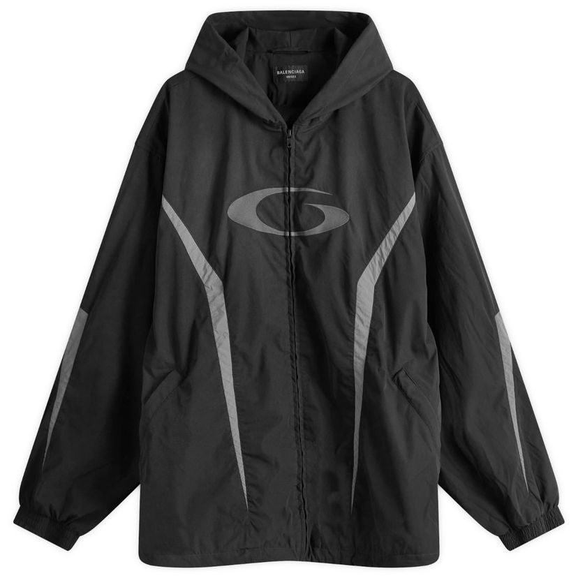 Tuulitakki Balenciaga Balenciaga Tracksuit Jacket Musta | 814393-TRO31-1779