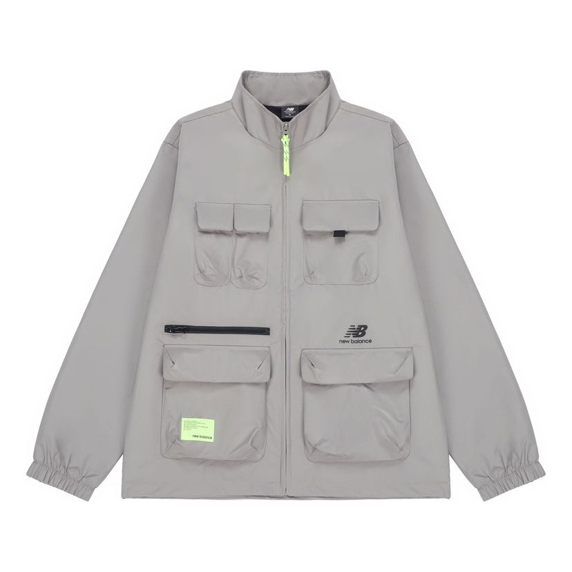 Tuulitakki New Balance Men's Casual Sports Jacket Harmaa | AMJ21368-MHD