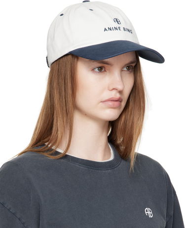 Korkki Anine Bing Anine Bing Jeremy Baseball Cap Valkoinen | A-12-9084-MTL6, 1