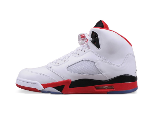 Tennarit ja kengät Jordan Air Jordan 5 Retro "Fire Red" 2013 Valkoinen | 136027 120
