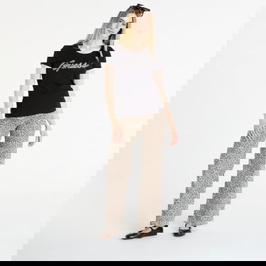 T-paita GUESS GUESS Logo Hot Fix Tee Musta | W5YI16J1314-JBLK, 3