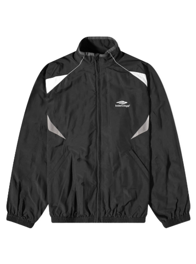 Takki Balenciaga Nylon Track Jacket Musta | 746483-TOO48-1000