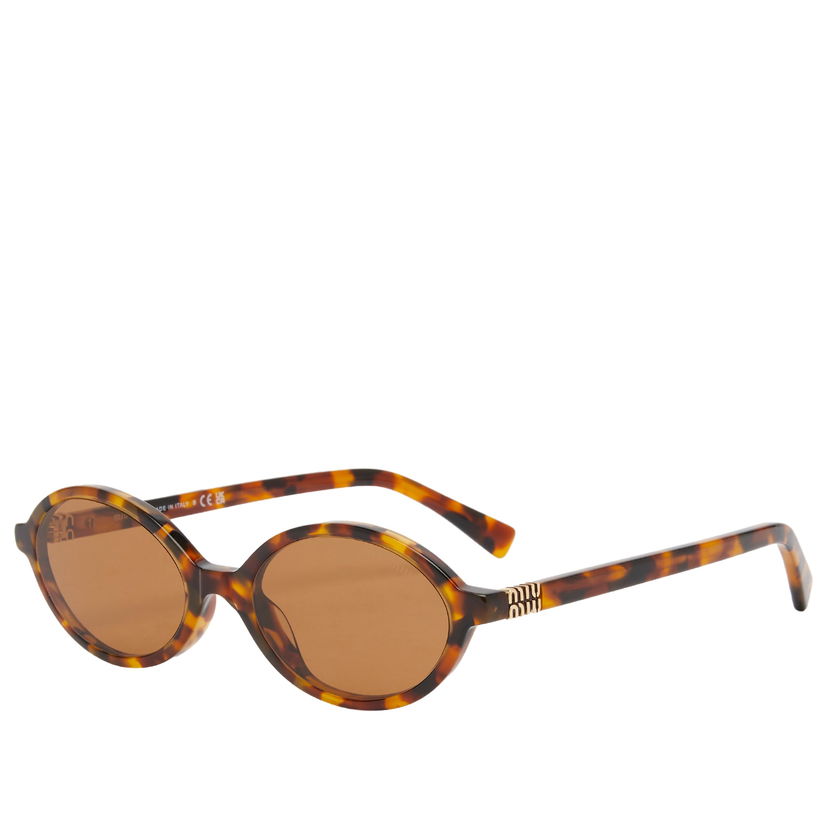 Aurinkolasit Miu Miu Miu Miu 04ZS Oval Sunglasses Ruskea | 0MU-04ZS-50-19P2Z1