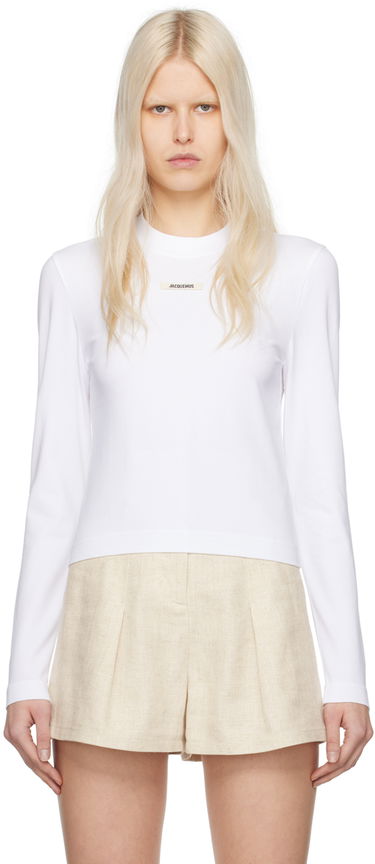 T-paita Jacquemus White Les Classiques 'Le Valkoinen | 24E241JS155-2031, 0
