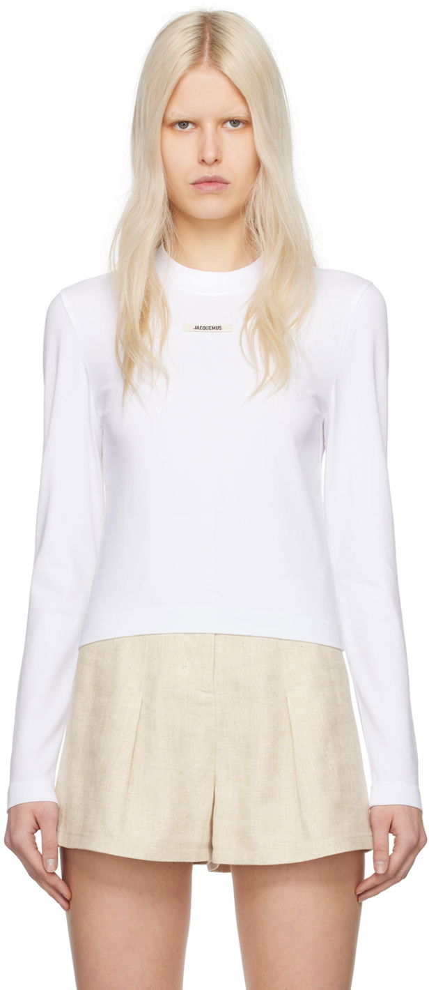 T-paita Jacquemus White Les Classiques 'Le Valkoinen | 24E241JS155-2031