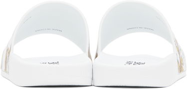 Tennarit ja kengät Versace Versace Jeans Couture Outline Barocco Pool Slides Valkoinen | E78YA3SQ4_EZS365, 1