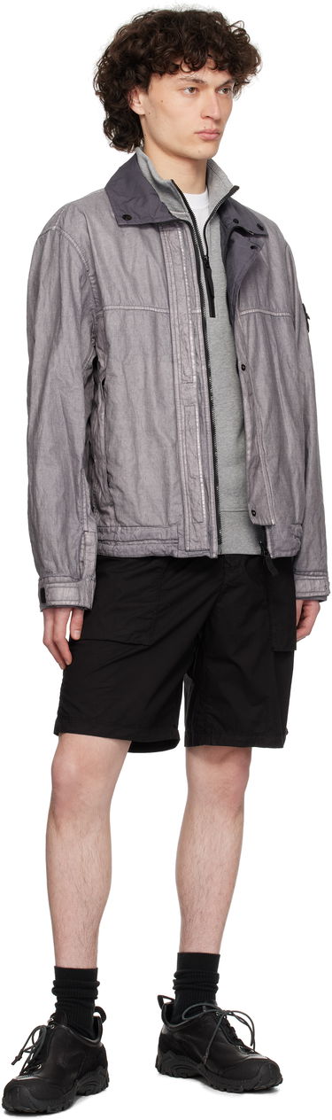 Tuulitakki Stone Island Stone Island Raw Linen Plated Jacket Harmaa | K1S15 4100039 S0030, 4