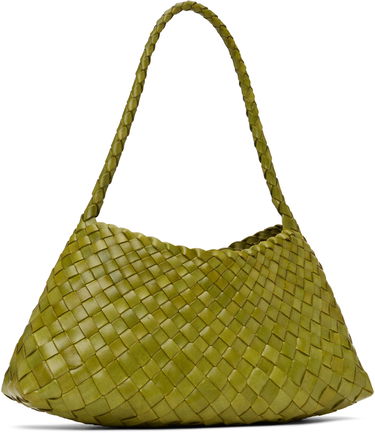 Käsilaukku Dragon Diffusion Dragon Diffusion Rosanna Woven Leather Shoulder Bag Musta | 8943, 4