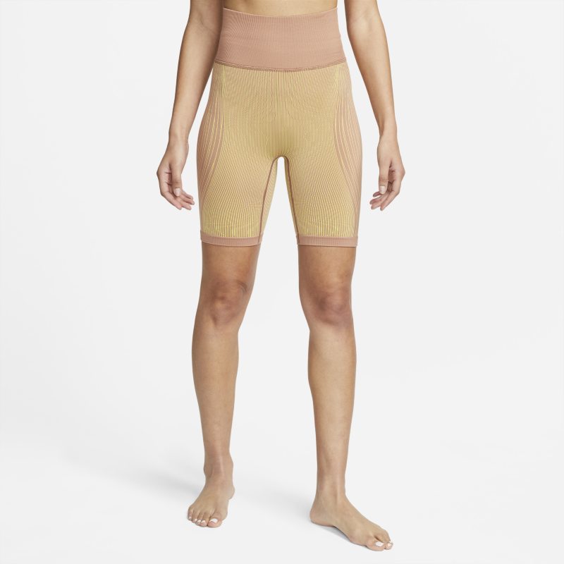 Shortsit Nike Dri-FIT ADV High-Rise Yoga Shorts Keltainen | DM7663-668