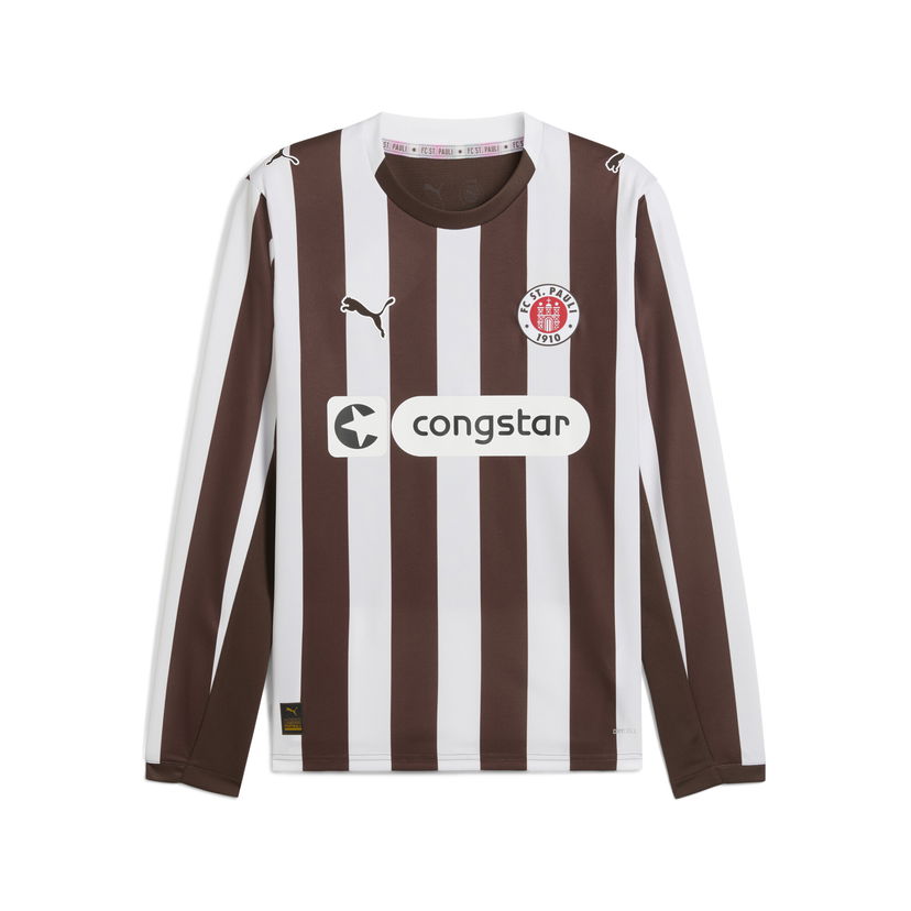 Jersey Puma FC St. Pauli 25/26 Home Long Sleeve Jersey Ruskea | 783066_01