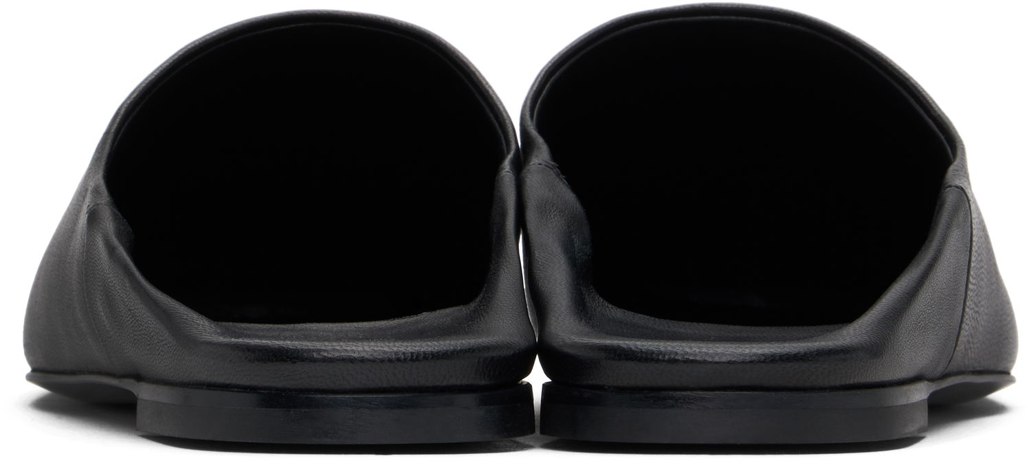 Tennarit ja kengät Courrèges Courrèges Heritage Leather Mules Musta | 125SCS108AG0030, 1
