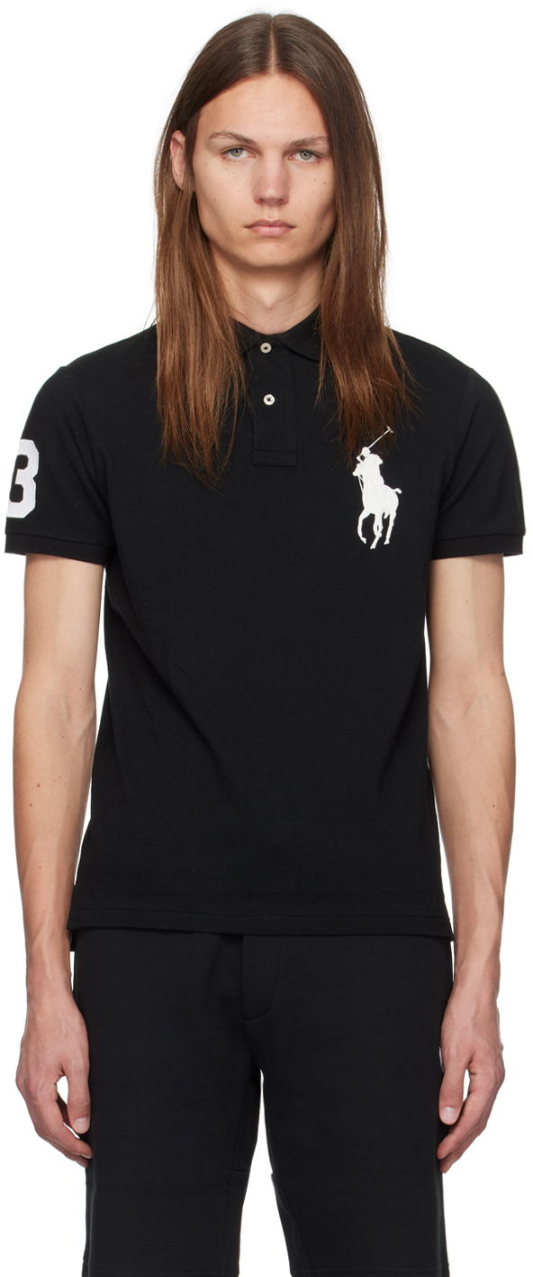 Poolopaita Polo by Ralph Lauren Polo Ralph Lauren Black Big Pony Polo Musta | 710688969001