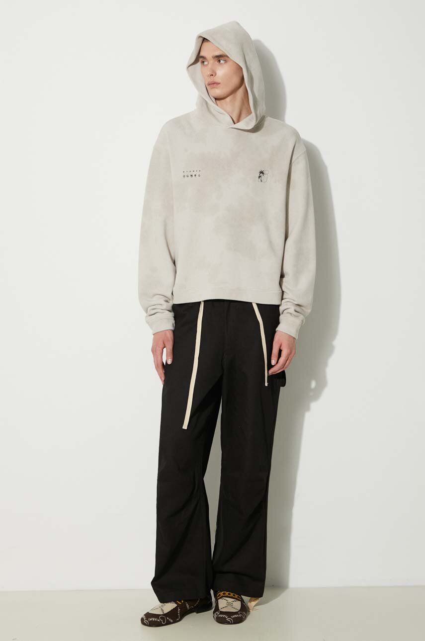 Huppari Stampd Transit Tie Dye Hoodie Beige | SLA.M3333HD.STD, 1