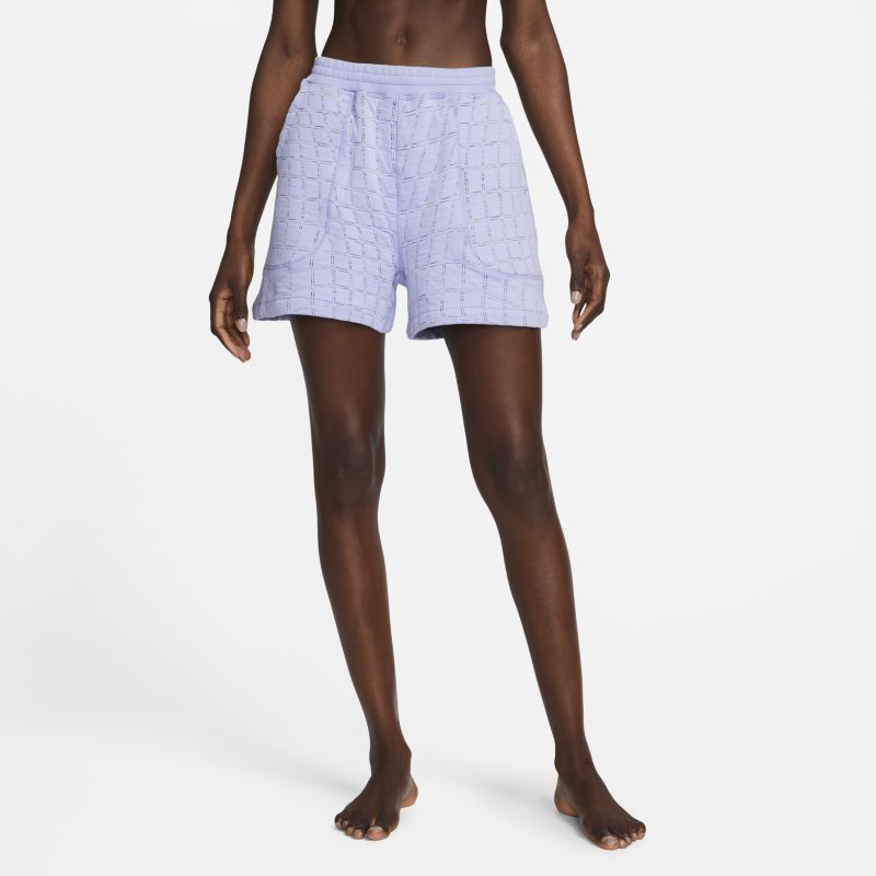 Shortsit Nike Yoga Therma-FIT Luxe Shorts Violetti | DV4320-569