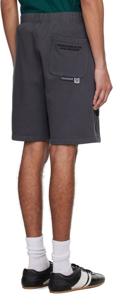 Shortsit AAPE by A Bathing Ape AAPE by A Bathing Ape 'AAPE Now' Sweat Shorts Harmaa | AAPSPMB678XXNBKL, 2