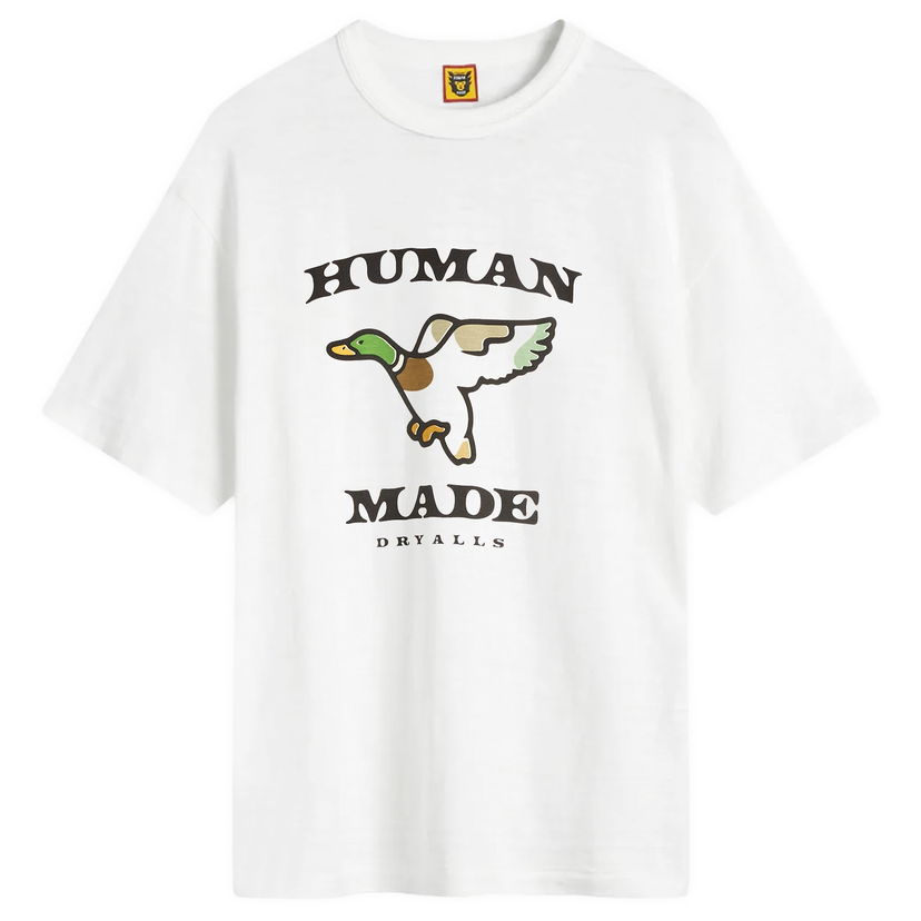 T-paita Human Made Human Made Flying Duck Graphic Tee, Size Large Valkoinen | HM30TE009-WHT