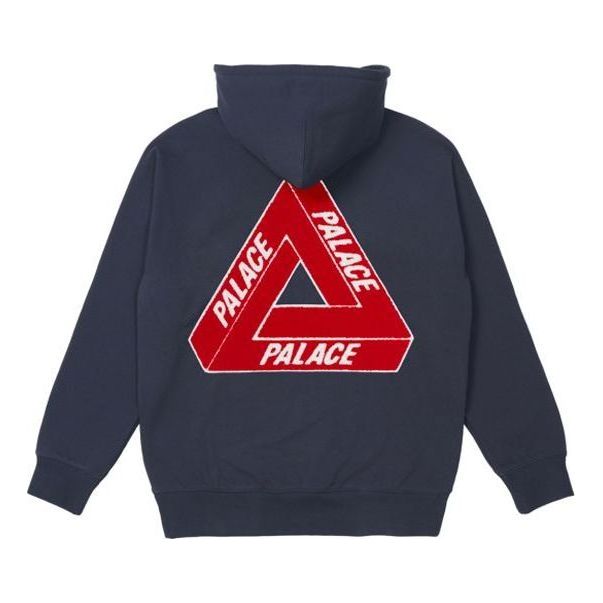 Huppari Palace Triangle Logo Hoodie Sininen | PAL-FW21-307