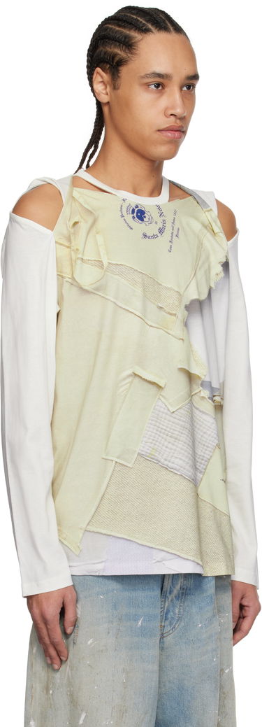 T-paita Perks And Mini Perks and Mini Martine Syms Edition Slash Long Sleeve T-Shirt Valkoinen | 4582, 1