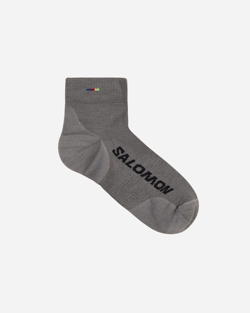 Alusvaatteet ja sukat Salomon Sunday Smart Ankle Socks Shark Skin Harmaa | LC2257900
