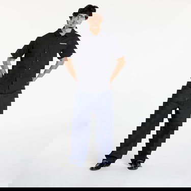 Paita Mitchell & Ness Mitchell & Ness Branded M&N SS Button Up Shirt Musta | TP9954-MNNBLCK, 3