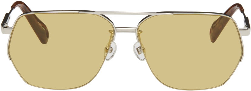 Aurinkolasit Jacquemus Aviator Sunglasses Keltainen | JAC67C3SUN