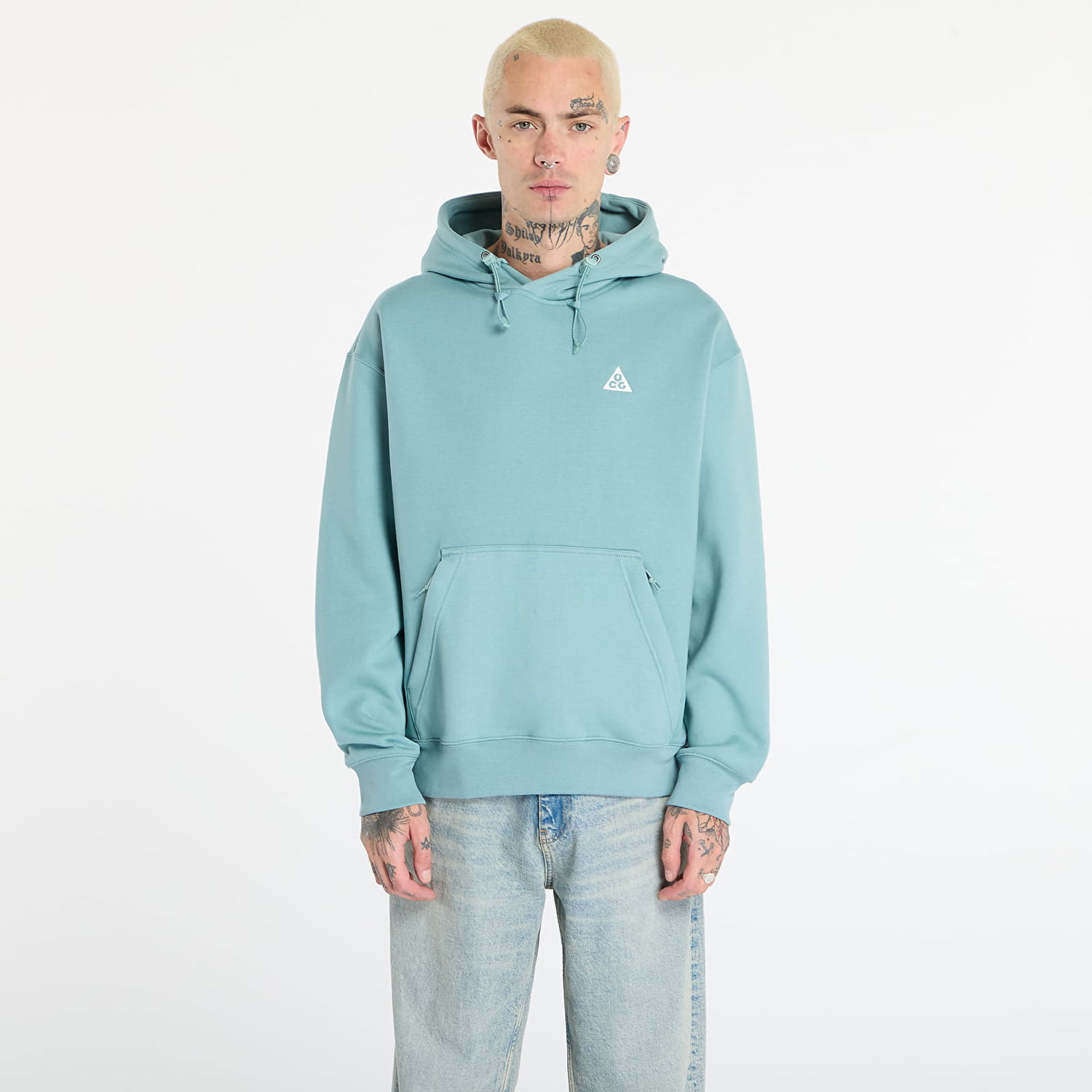 Huppari Nike ACG ACG Tuff Fleece Pullover Hoodie Turkoosi | DZ3392-017, 0