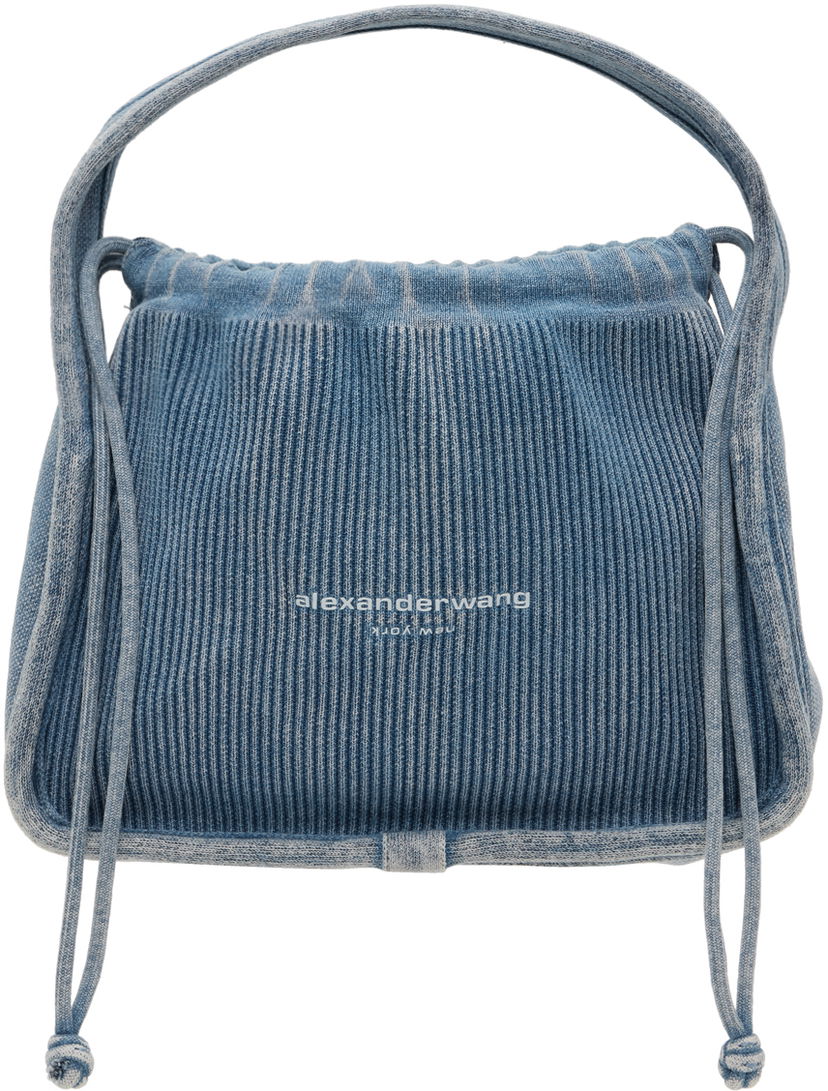 Käsilaukku Alexander Wang Alexander Wang Ryan Small Drawstring Bag Sininen | 20224K40T