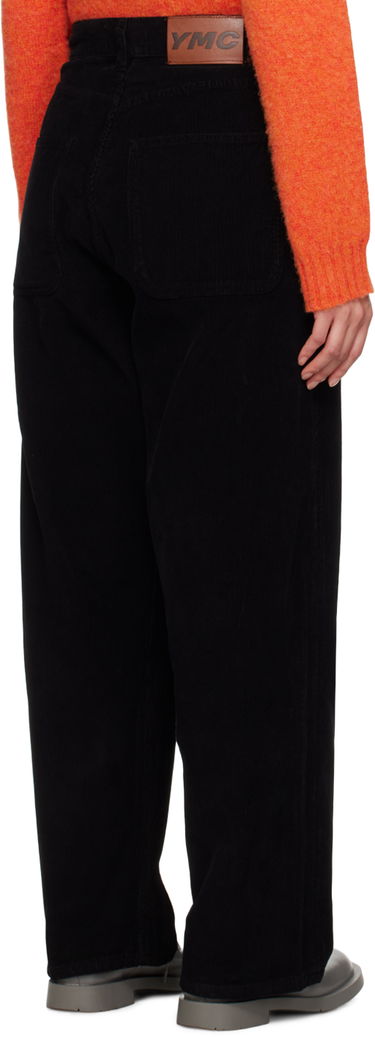Housut YMC YMC Silver Corduroy Trousers Musta | Q4VAL, 2