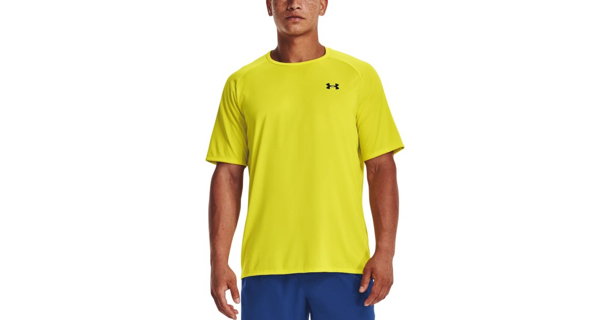 T-paita Under Armour Tech 2.0 Shorts Keltainen | 1326413-799, 1