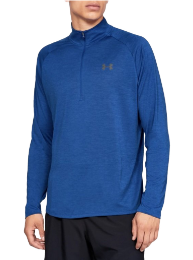 T-paita Under Armour Tech 2.0 1/2 Zip Top Tummansininen | 1328495-400
