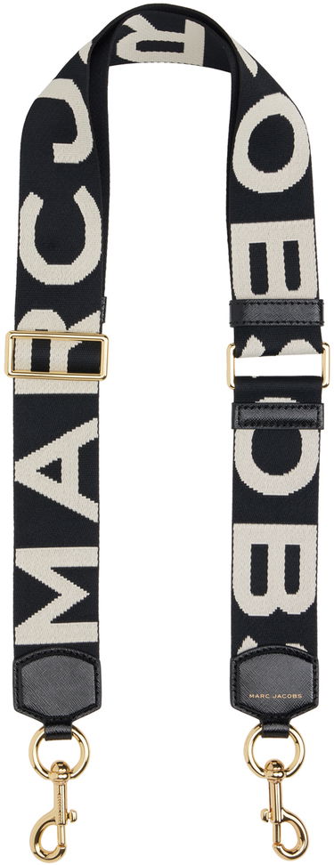 Vyöt Marc Jacobs Marc Jacobs 'The Logo Webbing' Shoulder Strap Musta | 2S3SST013S02, 0