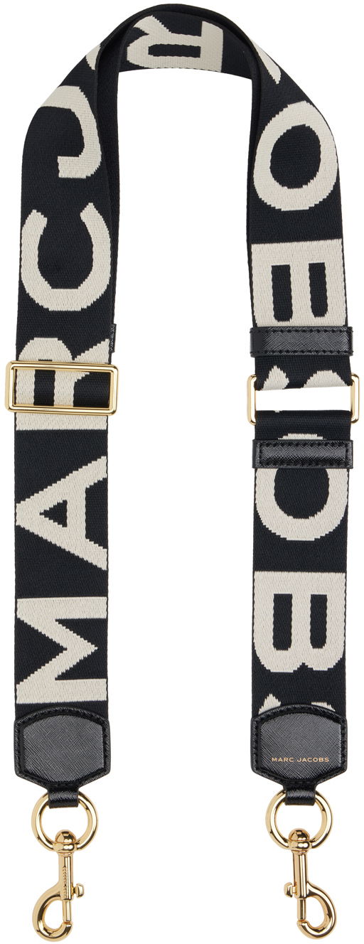 Vyöt Marc Jacobs Marc Jacobs 'The Logo Webbing' Shoulder Strap Musta | 2S3SST013S02