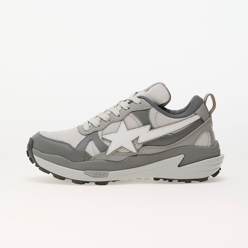 Tennarit ja kengät BAPE A BATHING APE Trail Sta Gray Harmaa | 001FWJ201013I GRA