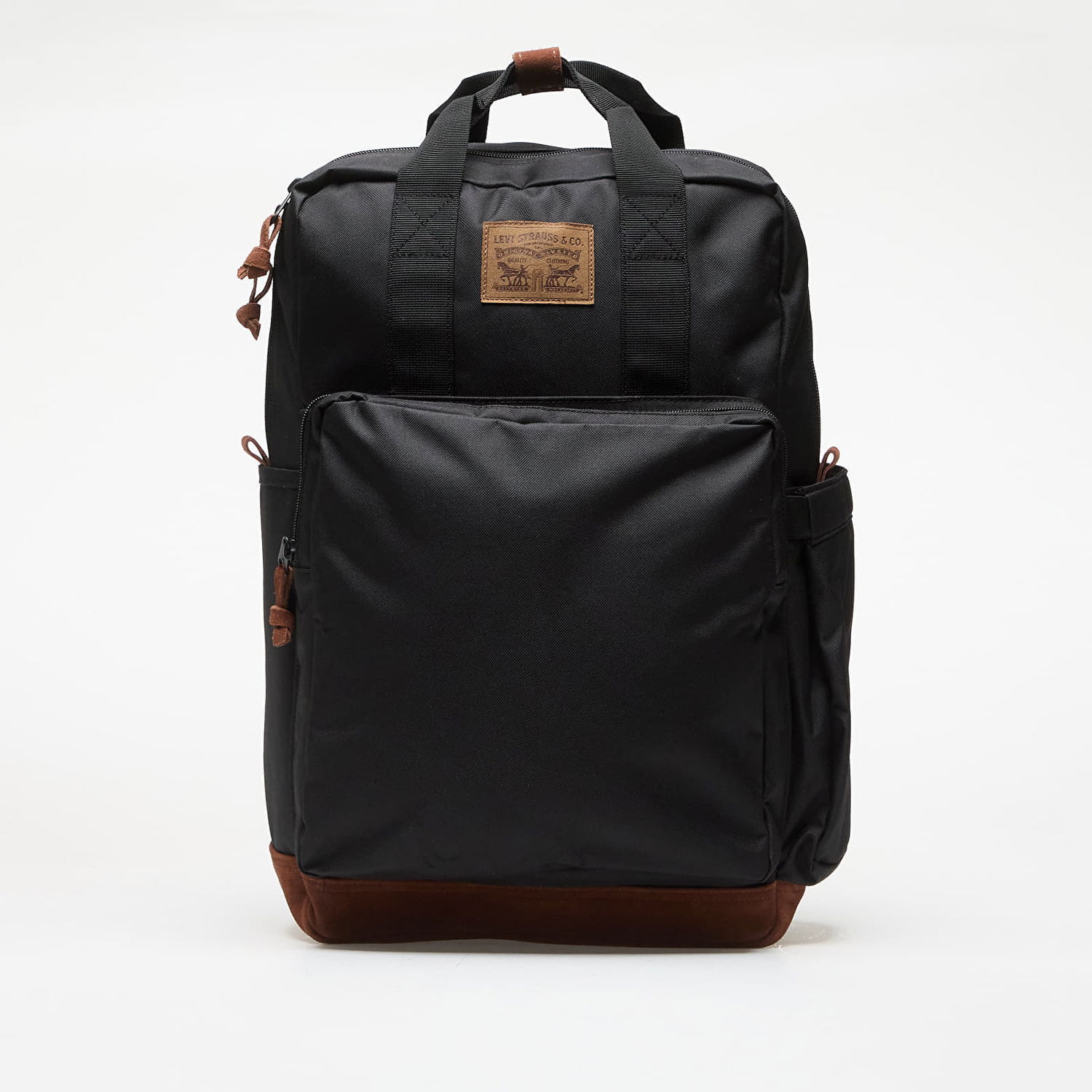 Reppu Levi's L-Pack Large Elevation Backpack Black Musta | D7954-0001, 0
