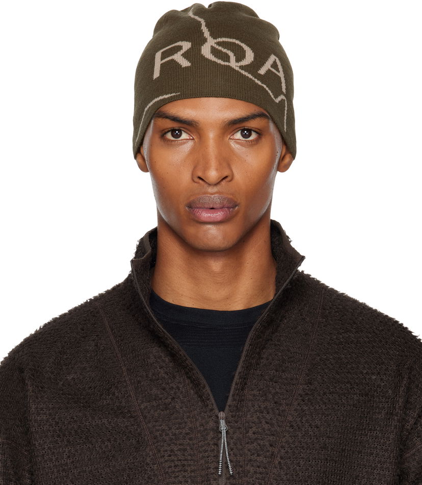 Pipo ROA Logo Beanie Vihreä | RBUW288YA12