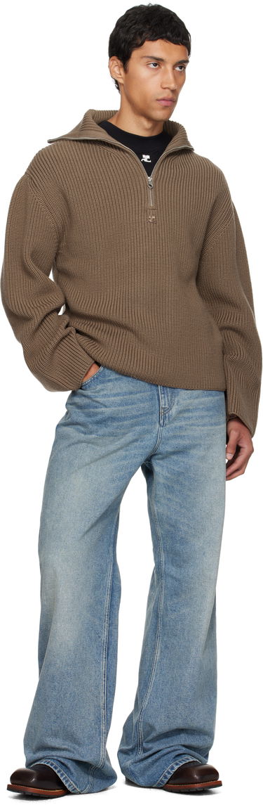 Jeans Courrèges Courrèges Hammer Baggy Jeans Sininen | VESDPA241DE0041, 3