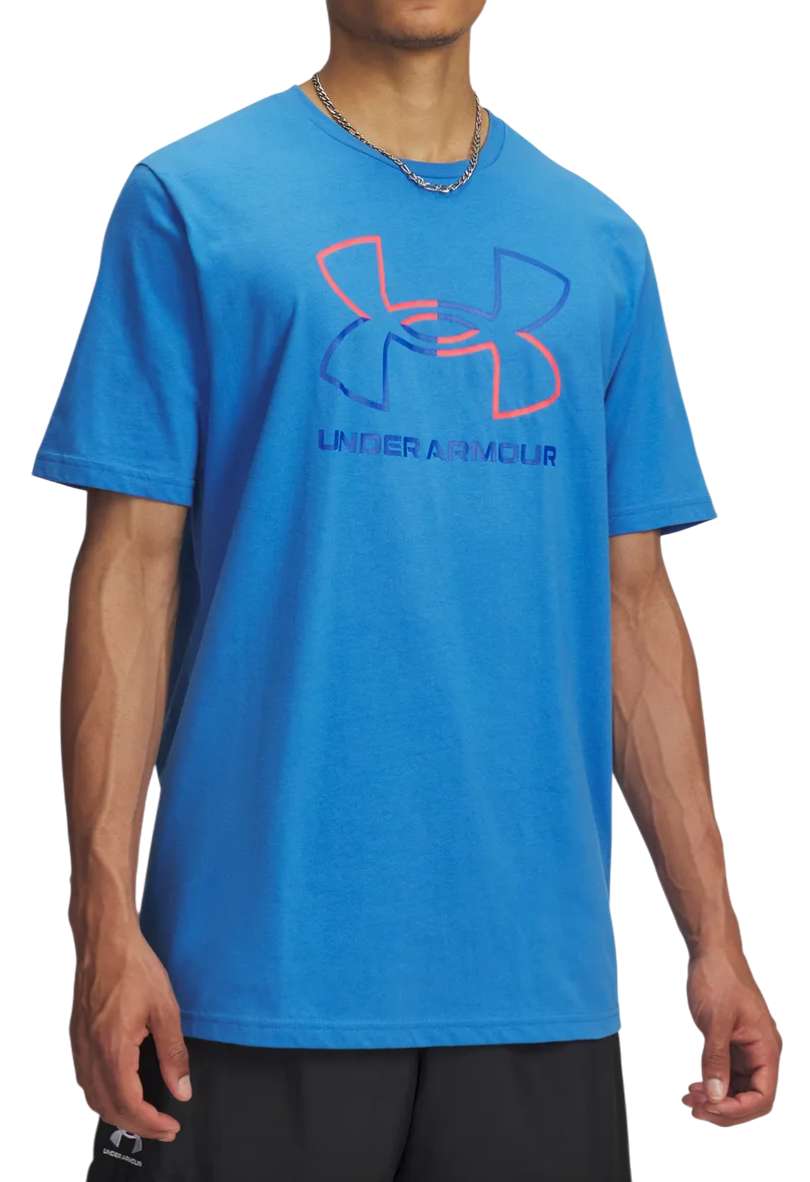 T-paita Under Armour Under Armour GL Foundation Update Short Sleeve T-Shirt Sininen | 1382915-402