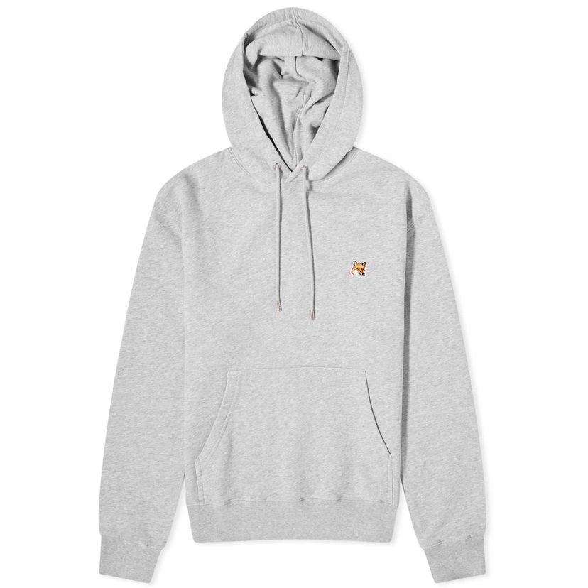 Huppari MAISON KITSUNÉ Patch Regular Hoodie Harmaa | LM00702KM0001-H120