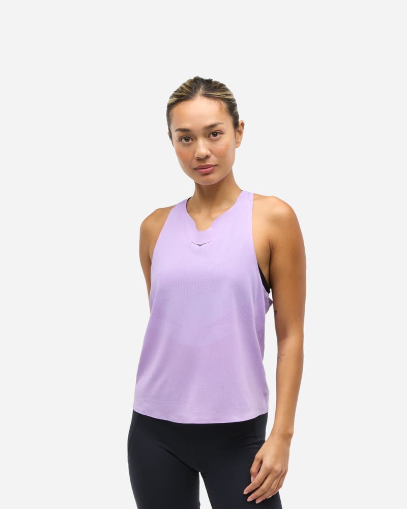Tankkitoppi Hoka One One Race Day Running Singlet - Size Large Violetti | 1164153-ARF
