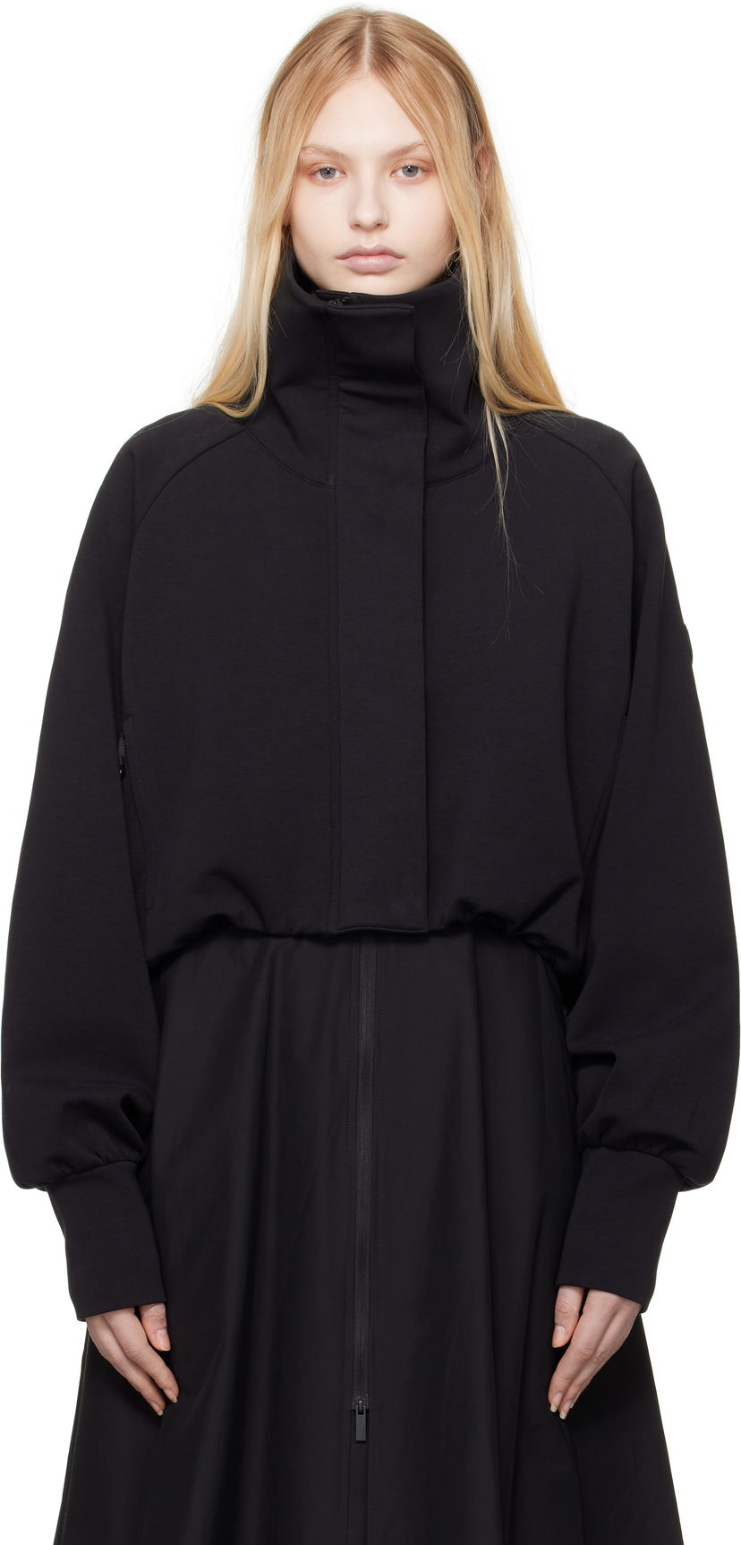 Mekko Moncler Moncler Zip Up Jacket Musta | K10938G0000889AMJ