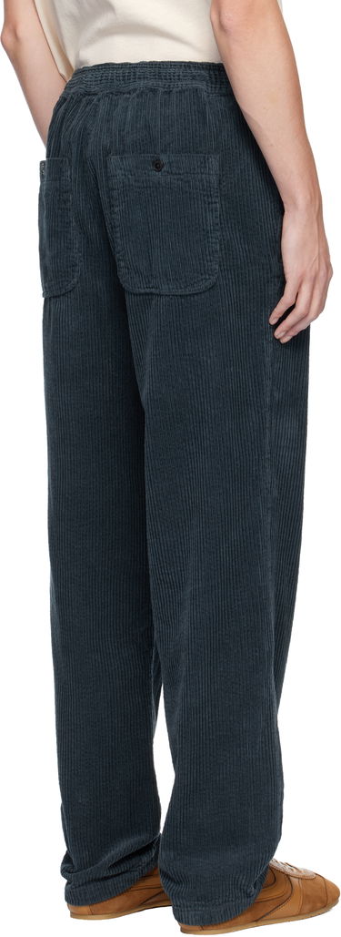 Housut ISABEL MARANT Nirlen Corduroy Drawstring Trousers Tummansininen | 24HPA0468HA-B4G03H, 2
