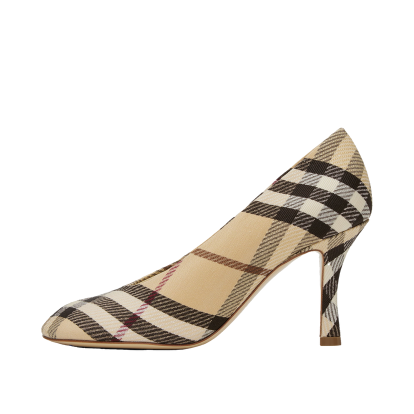 Tennarit ja kengät Burberry Plaid Canvas Pumps Beige | 8100970