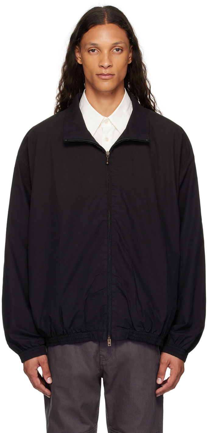 Tuulitakki Acne Studios Printed Logo Zipper Jacket Musta | B90791-