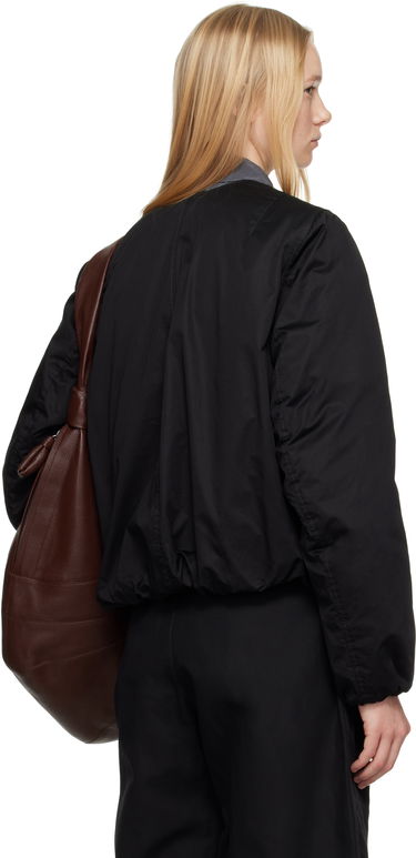 Bomber-takki LEMAIRE Lemaire Wadded Bomber Jacket Musta | OW1128 LF1207, 2