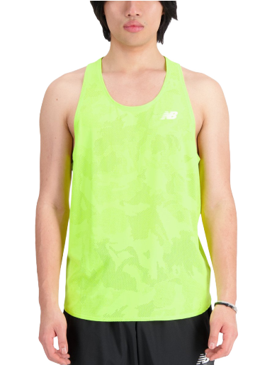 Tankkitoppi New Balance Q Speed Top Vihreä | mt33280thw