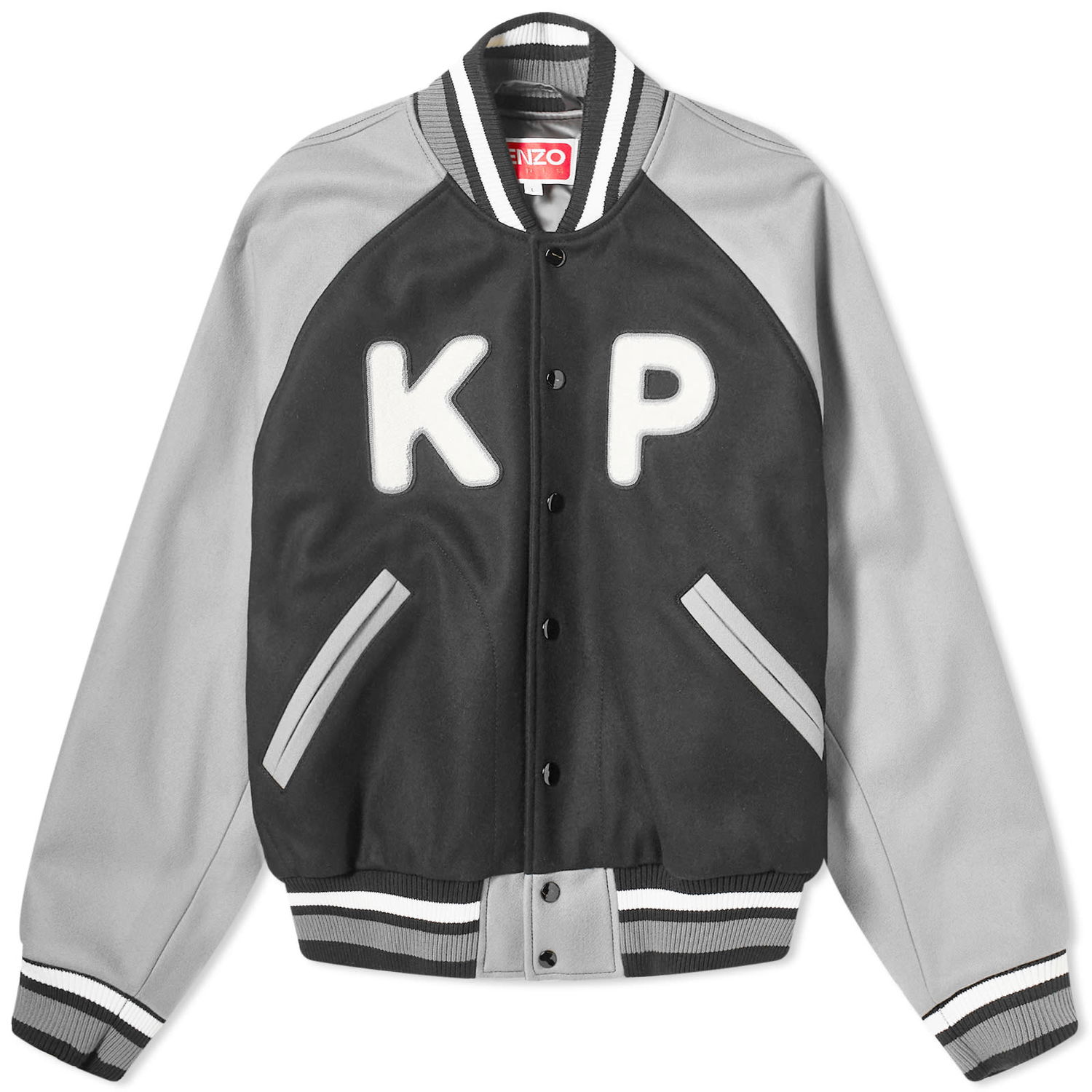 Takki KENZO Wool Varsity Jacket Musta | FE58BL1469OH-99, 0