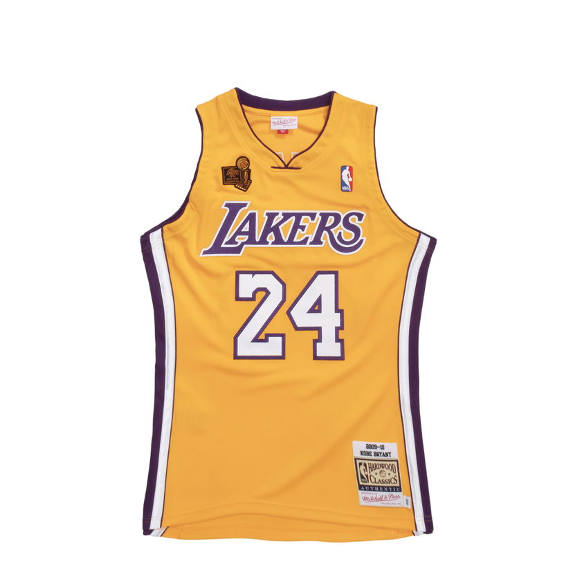 Jersey Mitchell & Ness NBA AUTHENTIC JERSEY LOS ANGELES LAKERS 2009-10 KOBE BRYANT #24 Keltainen | AJY4GS18450-LALLTGD09KBR