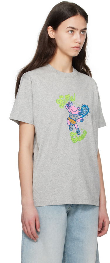 T-paita Dime Dime Axolotl Graphic T-Shirt Harmaa | DIME2SP2551GRY, 1